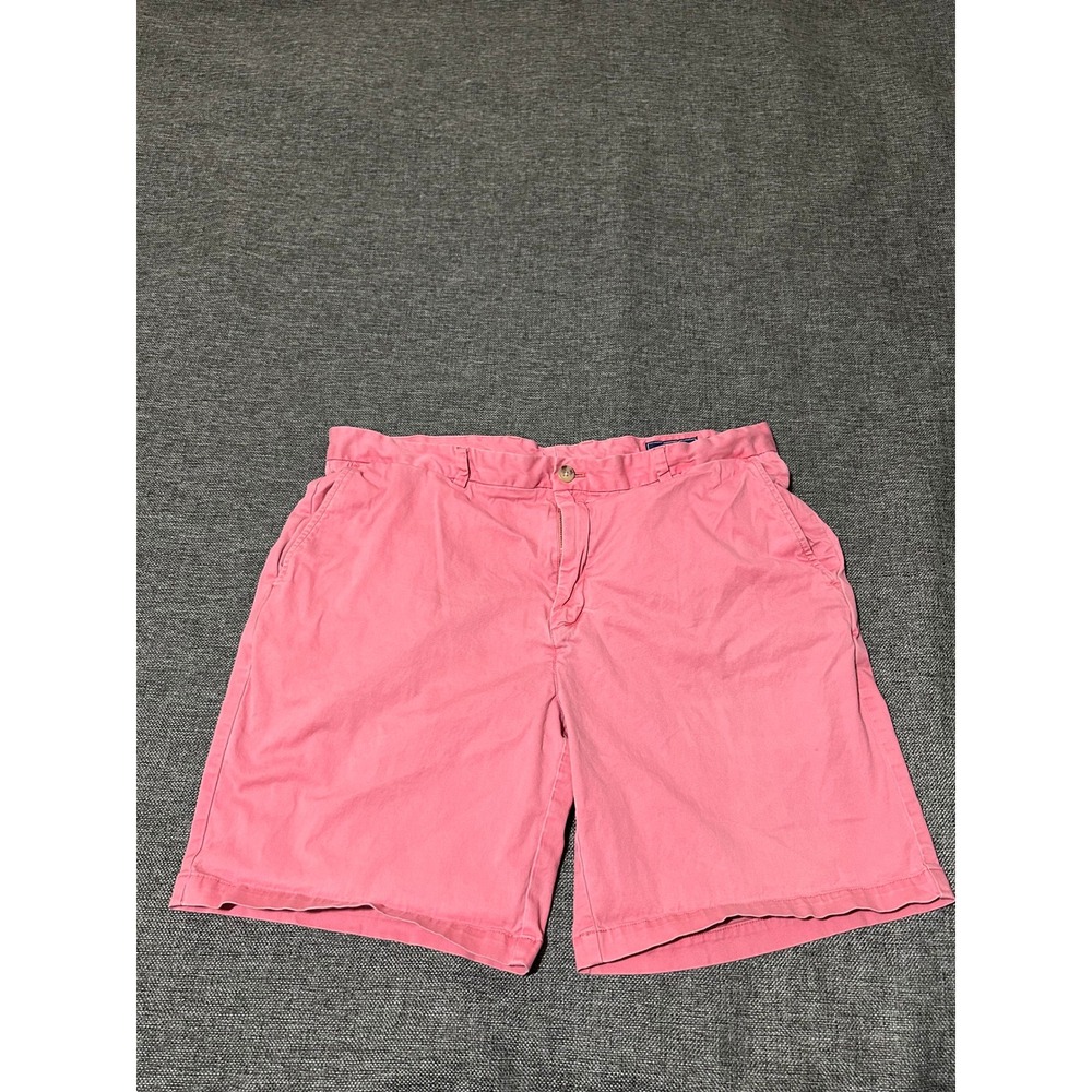 Vineyard Vines Men's 40 Shorts Pink Chino Cotton Spandex